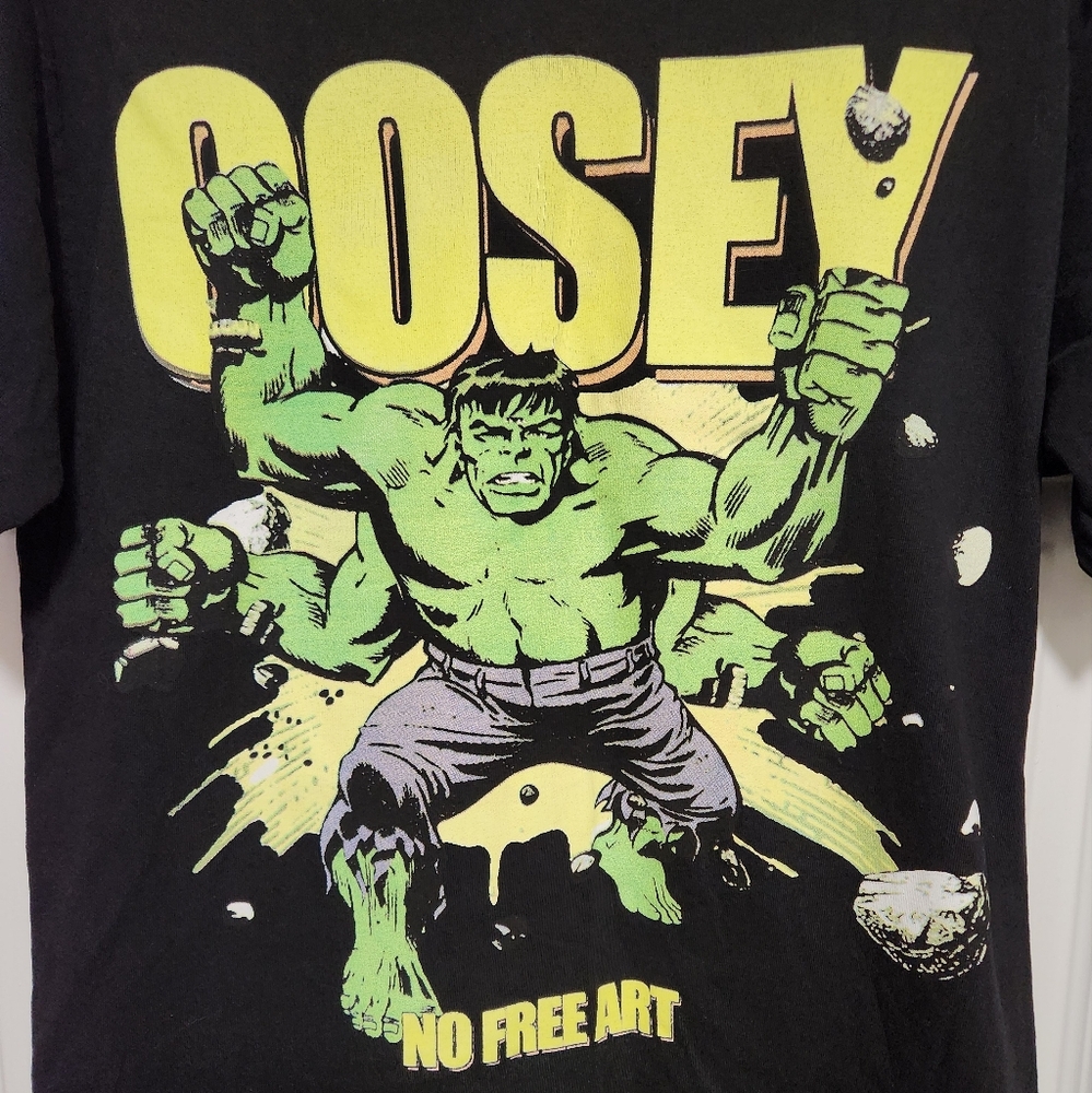 Deecosey mens black hulk graphic tee size small - Picture 2 of 4